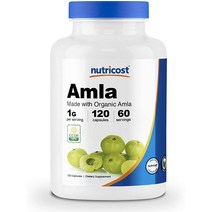 뉴트리코스트 오가닉 암라 1000mg 120캡슐