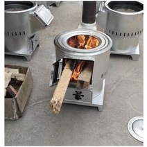 펠릿난로 펠렛난로 장작 난로 주철 가정용 에너지 절약 야외 난방 난방로 요리 장작 석탄 실내 난방 사육, 은 가스화기