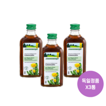 독일직구 살루스 쉐넨베르거 민들레 주스 민들레즙 200ml 3병 세트