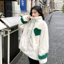 폭스 고퀄리티 에코퍼 폭스퍼 무스탕 리버시블 퍼 허리스트링 고급 풀스킨 베스트 인조퍼 후드