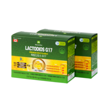 락토디오스 G17 캐나다 120캡슐 생균17종 신바이오틱스 냉장배송, 650mg(캡슐당)