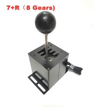 pc usb 시뮬레이션 게임 h 기어 시프터 for logitech g29g25g27g920 ets2 simracing 레이싱 게임용 thrustmaster t300rsgt, 7-r-bk