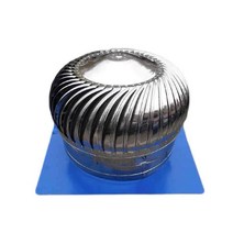 무동력 흡출기 고정식 굴뚝 정화조 환기 비닐하우스, 고정 다리를 보내는 400mm(304)