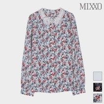 미쏘 레이스카라 플로럴 블라우스 MIWBL9916A
