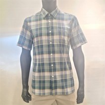 크로커다일남성 남성크로커다일 NC12 썸머 레트로 글렌 체크 반팔 남방 CDAA8WS2431 (8730836)