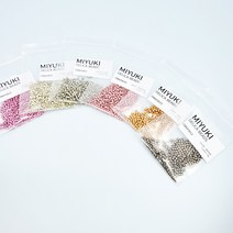 미유키 델리카비즈 듀라코트 DBM 6종 2.2mm 3g 비즈공예재료 DIY, DBM1840핑크