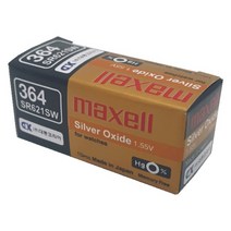 맥셀 MAXELL 시계배터리 364(SR621SW) - 10알 SILVER 배터리