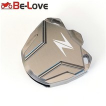 가와사키 Z125 Z250 Z300 Z400 Z650 Z800 Z900 Z1000 (칩없는 키) 오토바이 CNC 키 케이스 키 체인 커버 셸, 티탄, 1개