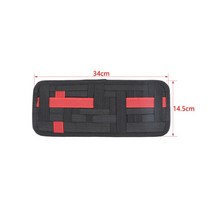지프 랭글러 tj jl jk Gladiator jt 1997-2022 24-doors all cars 액세서리 블랙용 지붕 선 바이저 보관 가방 차양 주머니, 블랙 c