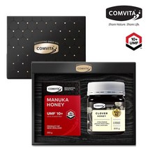 콤비타 UMF10+ 마누카꿀+클로버꿀 선물세트(250gx2병) +쇼핑백 증정, 단일속성