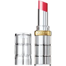 로레알 파리 코스메틱 컬러리쉬 샤인 립스틱 2., 1 Count (Pack of 1), Lacquered Strawberry