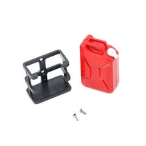 RC 자동차 금속 트레일러 견인 후크 액세서리 1:10 크롤러 TRX4 축 SCX10 90046 AXI03007 Redcat MST 장식, 23 Oil Tank2 Red