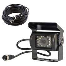 트럭후방카메라 실용적인 자동차 후면보기 카메라 방수 12 24v 4 핀 전문 버스 트럭 rv 캐러밴 트레일러 용품 89, 없음