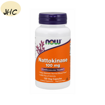 JHC[구매대행] 나우푸드 NowFood 나토키나아제 100mg 글루텐 프리 120정 1통, 1개, 120개