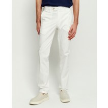 22SS [populet]화이트 단색 면혼방 팬츠 WHPA2B804WT