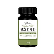 위드바이오 국산 발효 감태환 100g 감태분말 99% 효소액1%