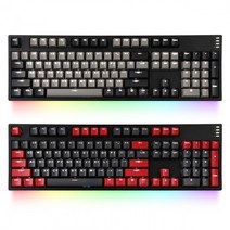 COX CK104RGBBAR투톤이중사출게이트론블랙그레이 청축