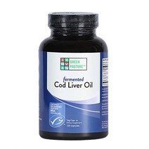 BLUE ICE Fermented Cod Liver Oil 피쉬오일 대구간유 120정