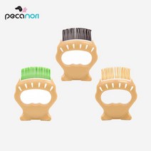 [제스파] 피카노리 디쉐딩 펫 애견 브러쉬 3종 택 1 PECA118/PECA119/PEC, 선택:(오렌지)디쉐딩 20빗살 -PECA120-