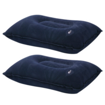[김형제상점] 잠솔솔 편안한 캠핑에어베개 차박 카박 캠핑베개 목베개 여행베개, 네이비