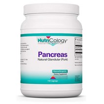 [관부가세포함] 뉴트리콜로지 췌장효소 720캡슐 / NutriCology Pancreas Natural Glandular 720 Capsules, 720정