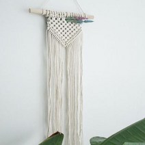 투에스벅 베이직 심플 마크라메 월행잉 NO_120, 베이지