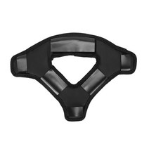 VR 게임기 안면 스마트 글라스 브이알 헤드셋 기계 오락기 vr oculus quest 2 미끄럼 방지 헤드 스트랩 패드 통기성 땀 방지 패드 소프트 쿠션 헤드 밴드 2, 검은 색