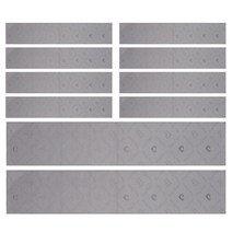 스포츠 타올 수건 세트, 회색, 10장, 피에르가르뎅 극세사 스포츠타월