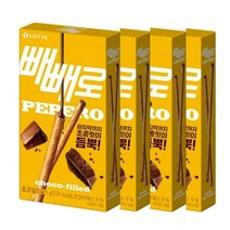 롯데 초코필드 빼빼로 53g 4개 빼빼로데이 탕비실 어린이집 수능 사무실간식 주전부리 하트, 30개