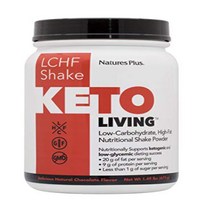 KetoLiving LCHF Chocolate Shake Meal Replacement - 1.49 lb Drink Powder - Supports Ketosis Cuts Cra, 1