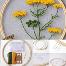 DIY 프랑스자수 패키지 손자수 자수수틀 십자수원단