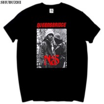 NAS 시놀로지나스 구축 서버Nas queensbridge t 셔츠 여름 남성 뜨거운 판매 o 목 100% 코 튼 남자 팬 탑, 01 Black_02 S
