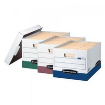 펠로우즈 뱅커스박스Presto 파일박스 레드 2개팩17241