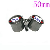 조류 피더 컵 음식 물 먹이 새 더블 클립 스테인레스 스틸 앵무새 케이지 스탠드 용품 C42, 03 50mm, 01 M