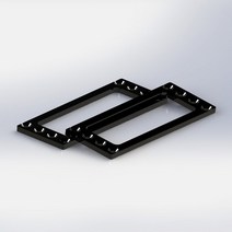 싱글보드 데모보드 액세서리 pc 2.5 인치 PC SSD HDD 케이지 브래킷 솔리드 스테이트 드라이브 프레임 멀티 레이어 박스 스태킹 외장형 HD 캐비닛 도킹 스테이션베이스, black