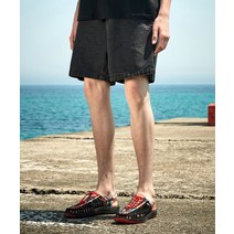 플루크 FLUKE 서플라이 하프 데님팬츠 FSP107 블랙