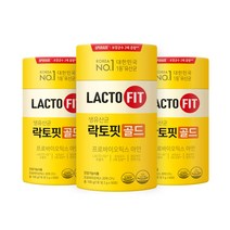 종근당건강 락토핏 골드 (리뉴얼) 3통(150일분) 국민유산균 유산균 먹이 대사산물 함유, ② 락토핏 코어 (리뉴얼) 3통