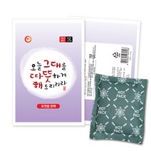 해피데이 국내생산 따뜻해 포켓용 핫팩 80gx25개, 25개