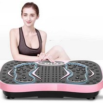 쉐이크보드 덜덜이 진동 운동 음파진동 뱃살빼는 기계, 핑크 일반모델