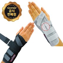 국내생산 네오메드 손목보호대 단단한 고정 지지대 손목 깁스 반깁스 부목, JC-1800(여름용), 오른손