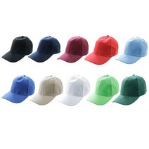 연예인캡모자 캡모자 무지 베이직 야구모자 캐주얼 뒷 찍찍이 사이즈조절