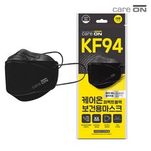 케어온 KF-943D 퍼펙트 블랙 마스크 1P, 단품, 단품