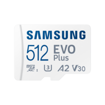 [삼성sd카드512] 삼성전자 마이크로SD카드 EVO PLUS 512G MB-MC512KA/KR, 512GB