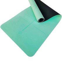 TPE 방음 충격 방지 스포츠 피트니스 매트 미끄럼 방지 두꺼운 바닥 매트 가정용 음소거 줄넘기 충격 흡수 매트 요가 매트, 빨간색