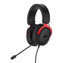 게이밍 헤드셋 ASUS 아수스 TUF H3 유선 디스코드 인증 마이크 7.1 서라운드 사운드 50mm 드라이버 경량 3.5mm PC 맥 PS4 Xbox One 스위치 및 모바일 장