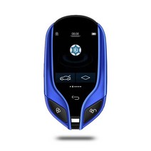 자동차 스마트키 차량용 디지털 원격 시동 LCD 자동 열쇠 전원 최신 K911 키리스 엔트리 시스템 마세라티 스타일 렉서스 벤츠 BMW 기아 스마트 키 화면 수정, [02] Korea, [04] Blue