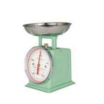 일본 덜튼 저울 스케일 500g 빈티지저울 레트로 아날로그 카페 인테리어 감성 소품, 민트