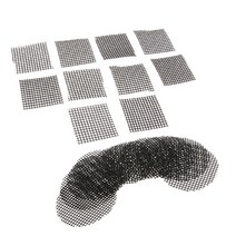 shangren 20pcs 플라스틱 분재 도구 배수 제어 cuttable 재사용에 대 한 메쉬 정원 용품 potting, 8x8cm, 블랙