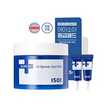 아이소이 아크니 닥터 1st 스피디 스팟 패드(응급스팟패드) 110g(60매)+아크니세럼5mlx2, 단품(AD040_1), 없음