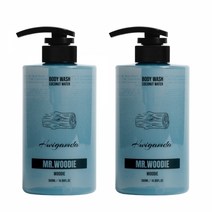 휘감다 바디워시 우디, 2개, 500ml
